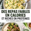 Un plat coloré et sain, plein de légumes et de protéines pour une alimentation équilibrée.