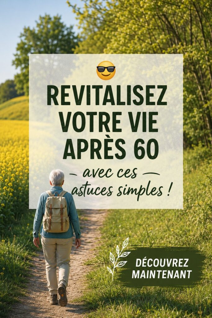 Femme de 60 ans souriante, profitant d'une activité en plein air, symbolisant le bien-être.