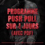 Femme entraînée réalisant des exercices de la routine push-pull