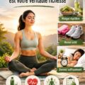 Une femme heureuse en pleine activité physique et aux abords d'un parc