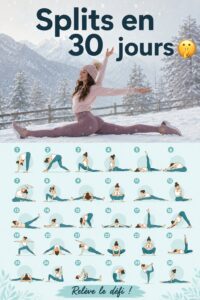 Femme pratiquant des étirements pour atteindre ses splits en 30 jours.