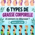Illustration des différents types de graisses corporelles avec des conseils pour la réduction