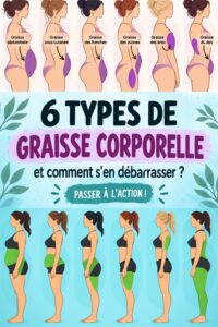 Illustration des différents types de graisses corporelles avec des conseils pour la réduction