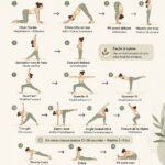 Une femme pratiquant une séance de yoga simple dans un espace tranquille.