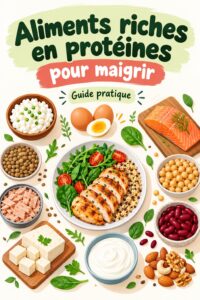 Femme en pleine préparation de plats sains riches en protéines pour la perte de poids.