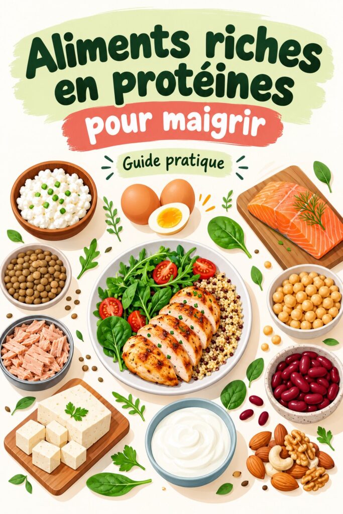 Femme en pleine préparation de plats sains riches en protéines pour la perte de poids.