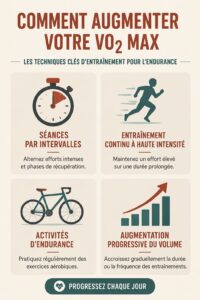 Femme courant sur un sentier, illustrant l'amélioration du VO₂ Max par l'exercice.