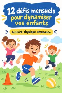 Une famille réalisant des exercices de fitness au parc, sourire aux lèvres, symbolisant le plaisir de bouger ensemble.
