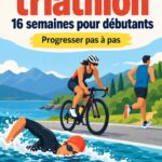 Femme s'entraînant pour un triathlon olympique en extérieur.