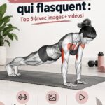Femme réalisant un exercice de renforcement musculaire pour les bras