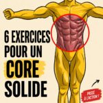 Femme effectuant des exercices de renforcement abdominal sur un tapis de yoga.