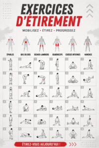 Femme pratiquant des exercices de stretching pour améliorer sa souplesse
