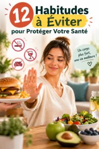 Image représentant des habitudes saines à adopter pour améliorer la santé des femmes