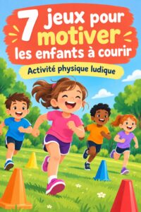 Des enfants jouant à des jeux de course en plein air, souriants et actifs