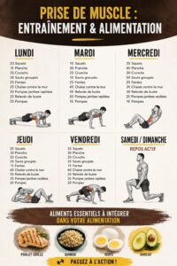 Femme s'entraînant avec des poids pour développer ses muscles